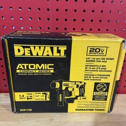 Dewalt Atomic 20V Max 5/8” SDS Rotary Hammer 