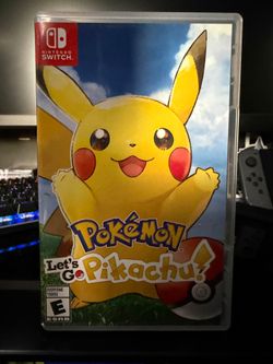 Pokemon lets go pikachu
