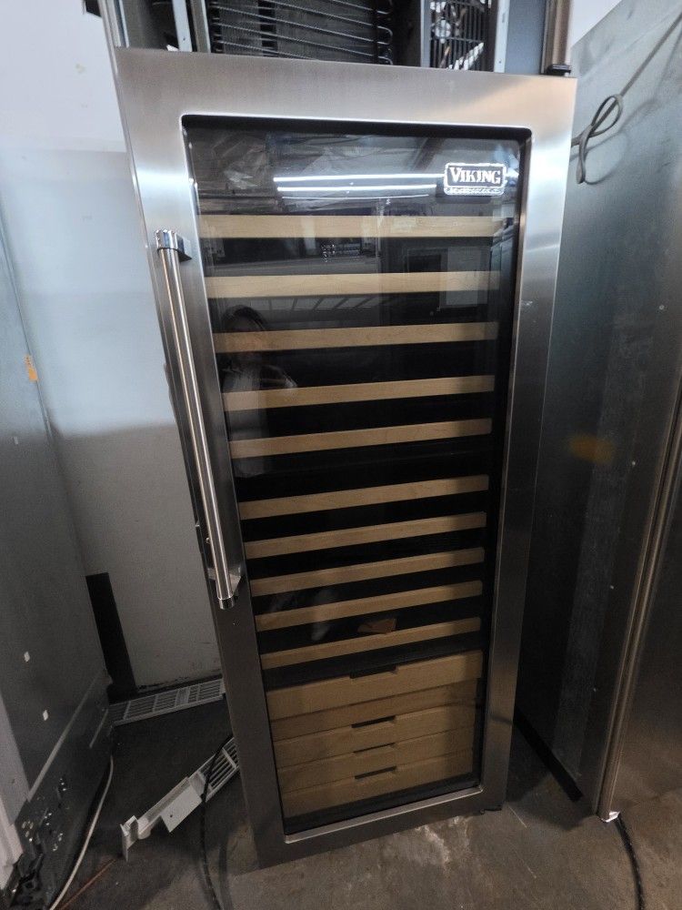 30" VIKING WINE COOLER STAINLESS STEEL