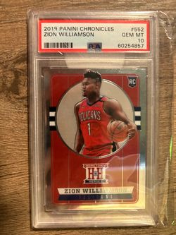 Psa 10 rookie Zion Williamson