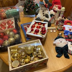 Christmas Ornaments An Snowman Collection 