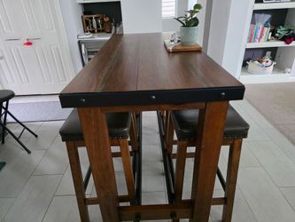 Taos Bar Table and Stools