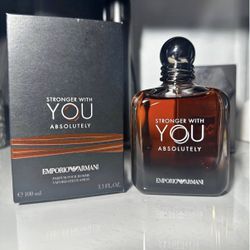 Stronger With You Absolutely 3.3oz / 100ml – Brand New