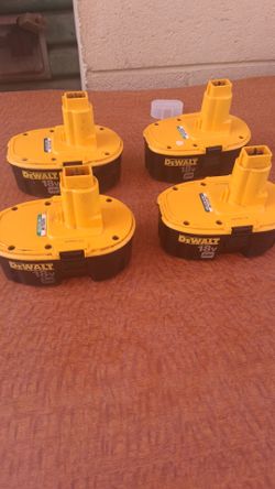 18V XRP Ni-Cd Rechargeable Battery with Security Strap for DEWALT 18V Power Tools