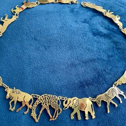 Exquisite Wild Bryce, Gold Tone Necklace - $50