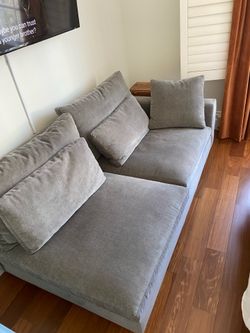 West Elm Harmony L Shape - Couch