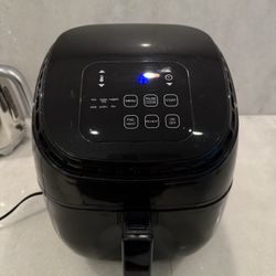 Nuwave Brio 3qt Black Digital Air Fryer Used