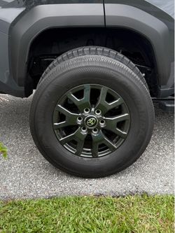 2024+ Tacoma and 2025+ 4Runner OEM Toyota Wheels with Yokohama Geolandar X-CV 245/70R17