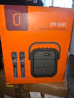 Karaoke portable speaker