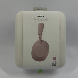 New Sony WH-1000XM6 Wireless Noise Canceling Stereo Over Ear Headset Pink