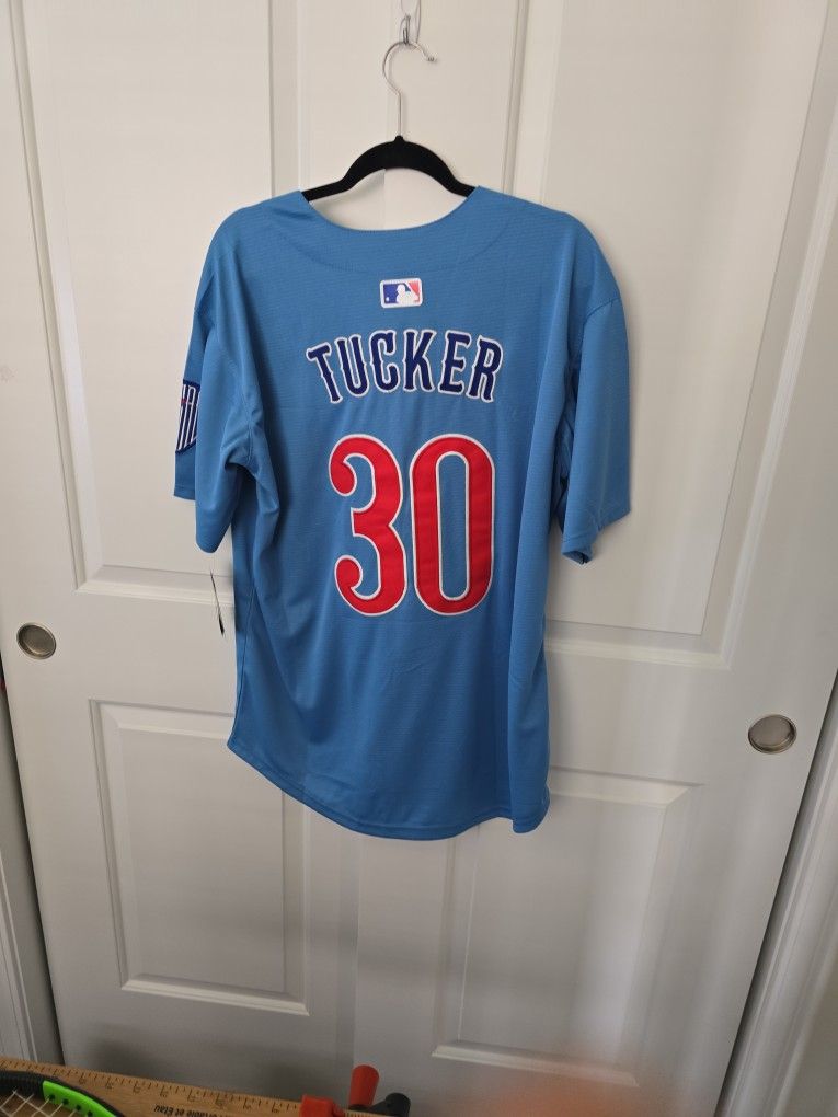 Kyle Tucker Jersey Baby Blue (Large)