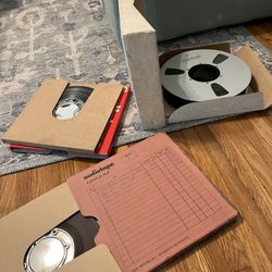 1/8”, 1.25”, and 2.5” Reel To Reel and Two Amberjack 45s