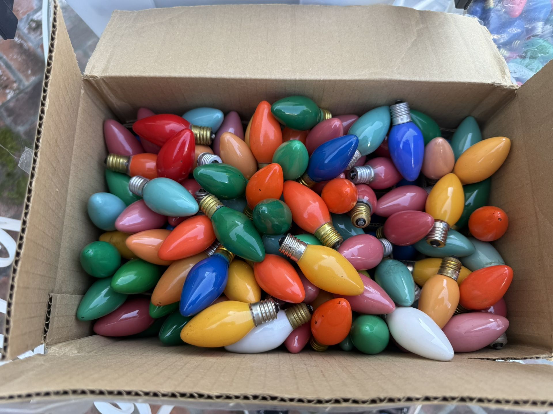 Christmas Lights/Vintage Old School 1970’s