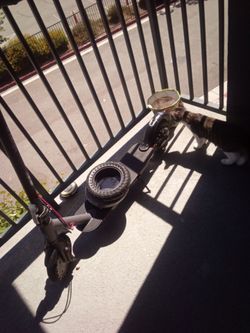 Highboy scooter