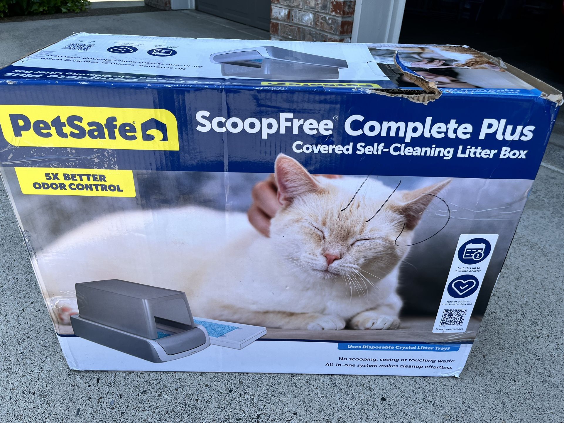 ScoopFree Litter box (gently used) -$230 New