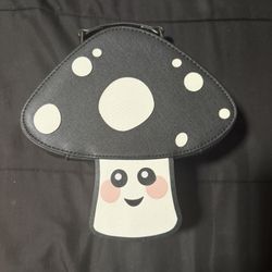 Backstitch Bruja Mushroom Purse 