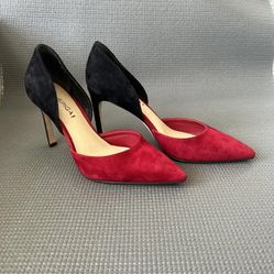 Via Spiga Heels Suede Size 7,5M