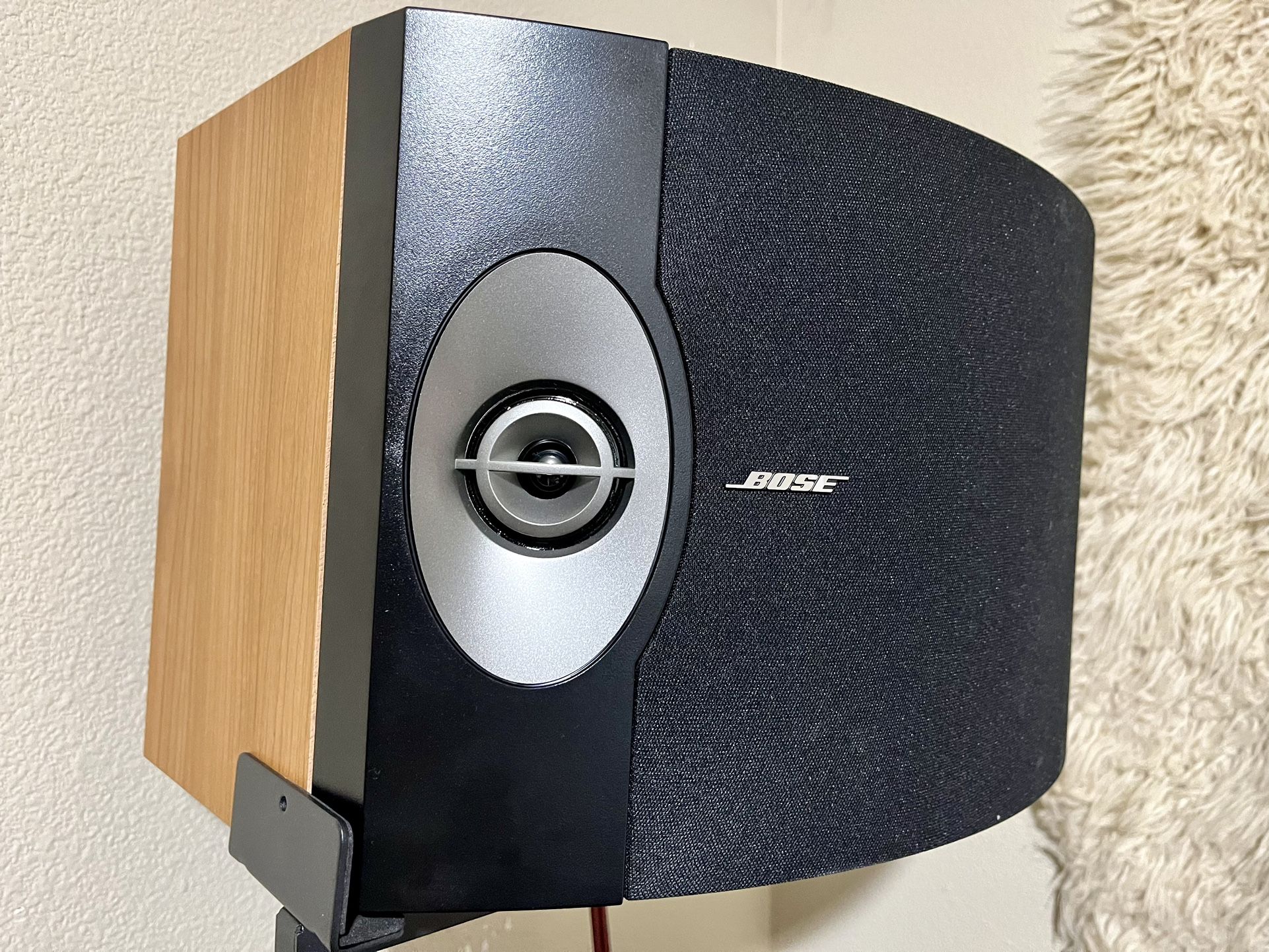 Bose 301 V Wood Cabinet Pair