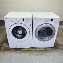 LG electric washer and dryer in very perfect condition, a receipt for 60 days warranty