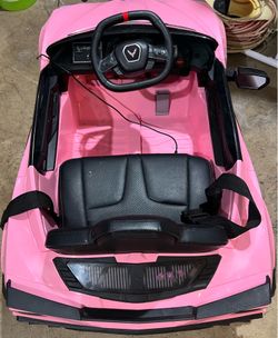 Corvette kid ride