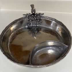 Metal Decorative Dish Plate 