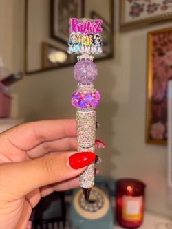 Bratz Doll beaded pen