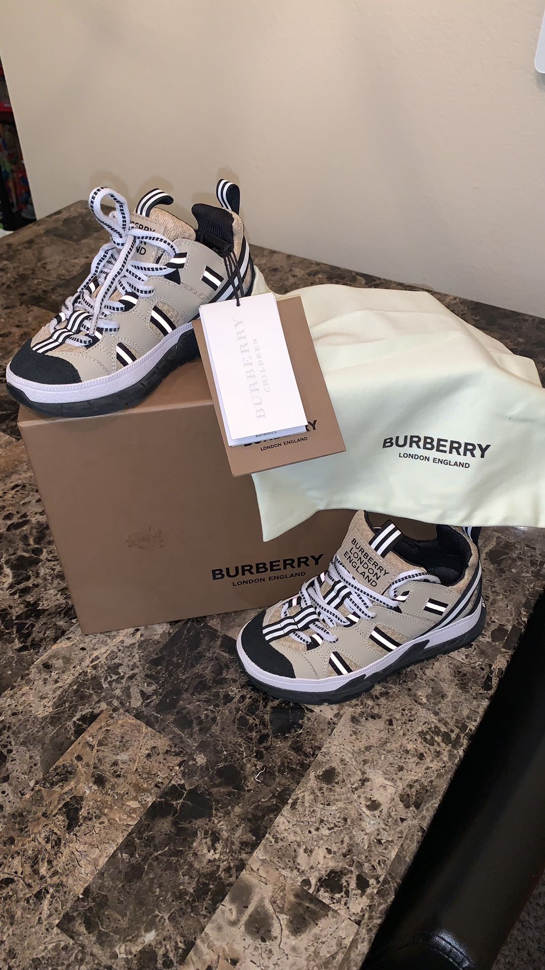Burberry Children Shoes Size 11.5C