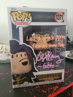 Signed Suguru Geto Funko Jjk