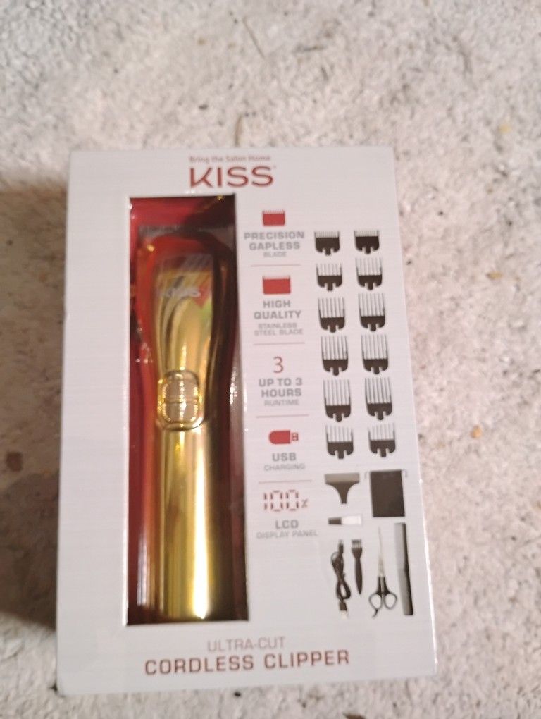 KISS ultra-cut Cordless Clippers