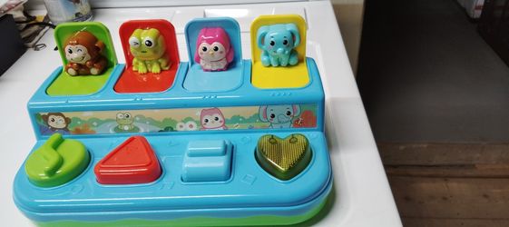 Pop Up Peek A Boo Learning Toy 