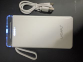 Portable cell phone charger