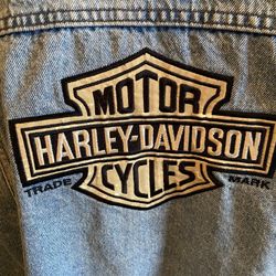 Mens Harley Davidson Denim Jacket