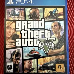 Grand Theft Auto V PS4 Game