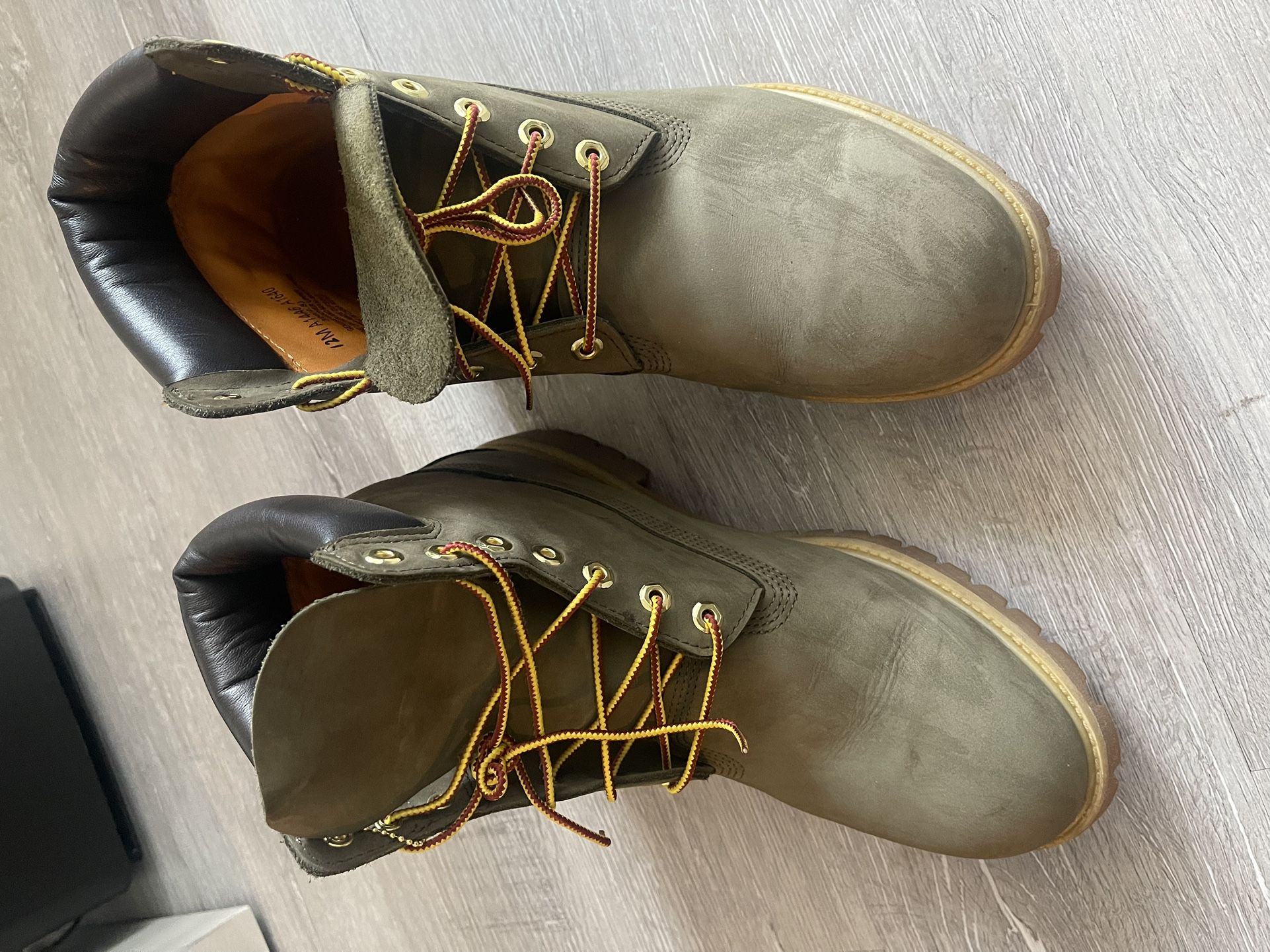 Timberland Dark Green 6" boot