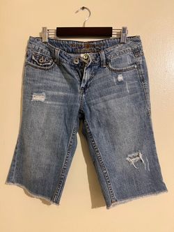 Velvet Heart Denim Shorts