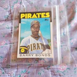 Barry Bonds Baseball Card