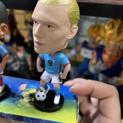 Car Dashboard bubblehead Figurine（Haaland）
