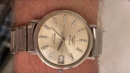 Longlines automatic admiral watch