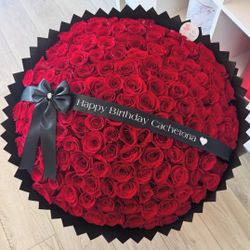 🌹 Ramo Buchón de Rosas Naturales – Entrega Hoy