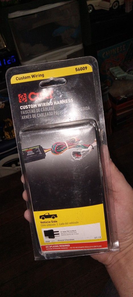 Brand New Curt Jeep Cherokee Custom Wiring Harness Set