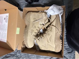 Reebok Tactical Boots Tan Suede