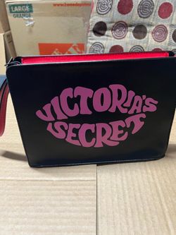 2 Victoria's Secret Black Clutch Bag