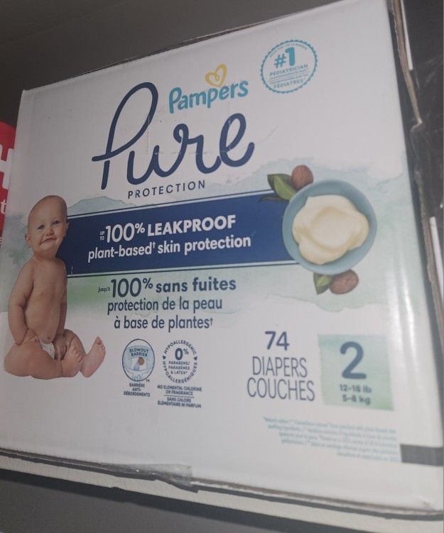 Pampers Size 2 $25