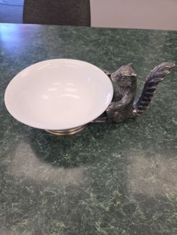 Pier 1 Imports Squirrel Bowl 🥣  NEW
