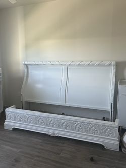 King bed frame