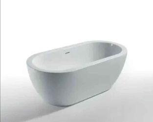 Miseno 60" Freestanding Bathtub with Center Drain