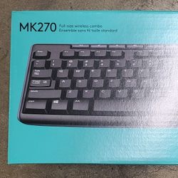Logitech Full Sized Wireless Combo Keyboard Mouse
