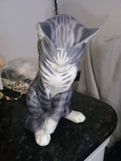 Copenhagen Denmark porcelain kitten collectible