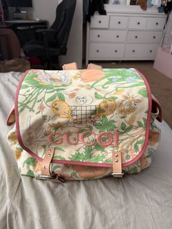 Gucci Floral Diaper Bag (Backpack)