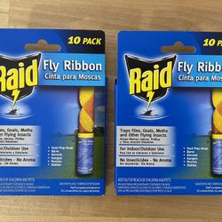 Raid fly strips -10 pack.   2 for $3